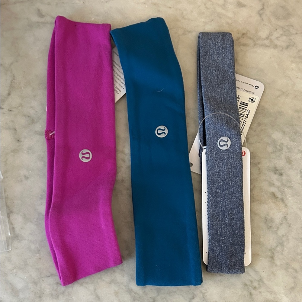 lululemon athletica Kids Bottoms - Fuchsia, Teal, and Charcoal
